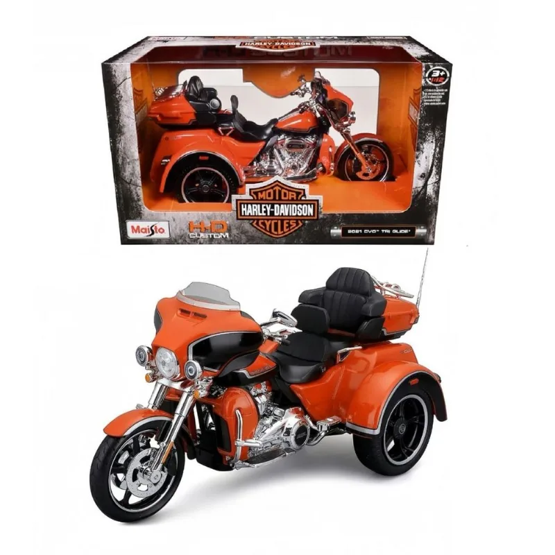 2021 CVO Tri Glide - Moto Harley Davidson - HD Custom - 1/12 - Maisto