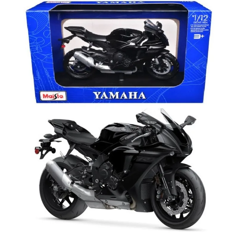 Moto Yamaha YZF R1 2021 - Motorcycles c/ Base - 1/12 - Maisto