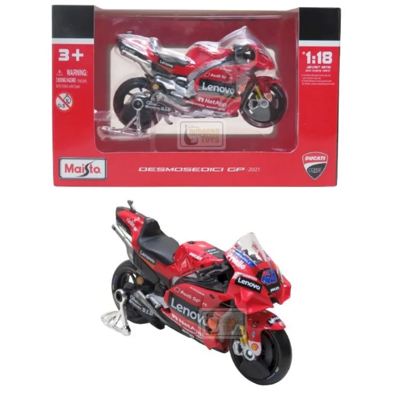 Ducati Desmosedici GP 2021 - Jack Miller #43 - Ducati Lenovo Team - Moto GP - 1/18 - Maisto