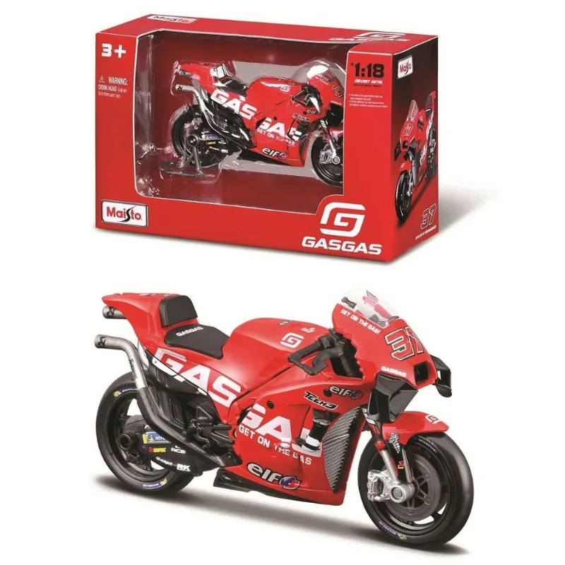 Gasgas RC16 Factory Racing Tech3 - Ausguto Fernandez #37 - Moto GP 2023 - 1/18 - Maisto
