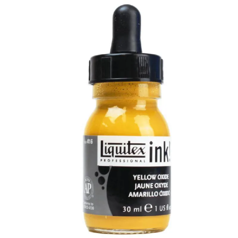 Tinta Acrílica Líquida Liquitex 30Ml Yellow Oxide 416