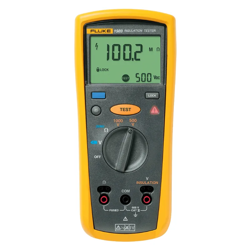 Megômetro Digital Testador de Isolação 0,01 a 2000 MO Fluke 1503 5065990