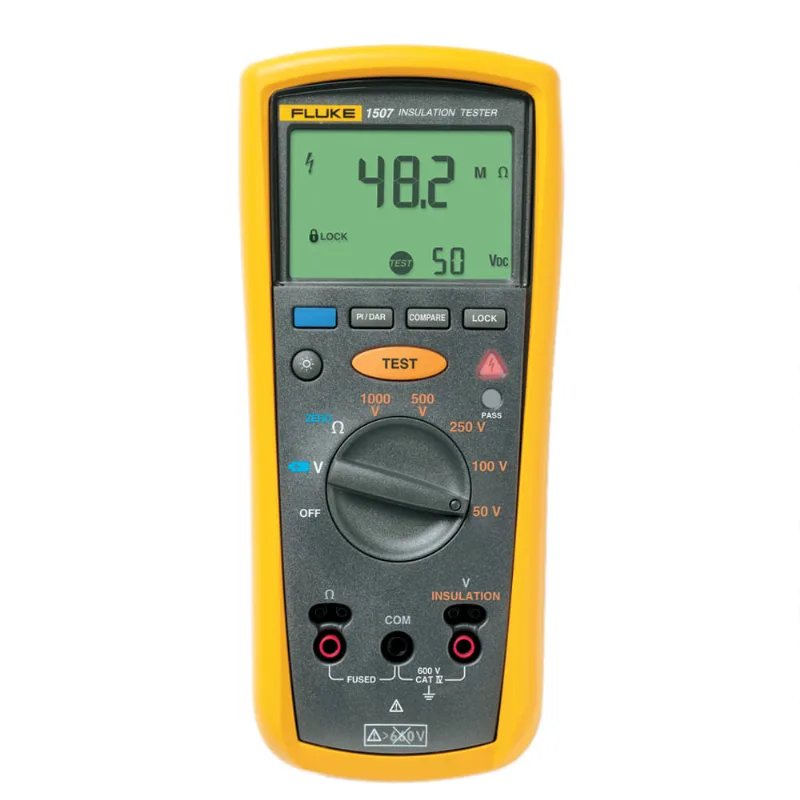 Megômetro Digital Fluke 1507 Testador de Isolação - Tensão CA/CC 0,1 V a 600V 2427890