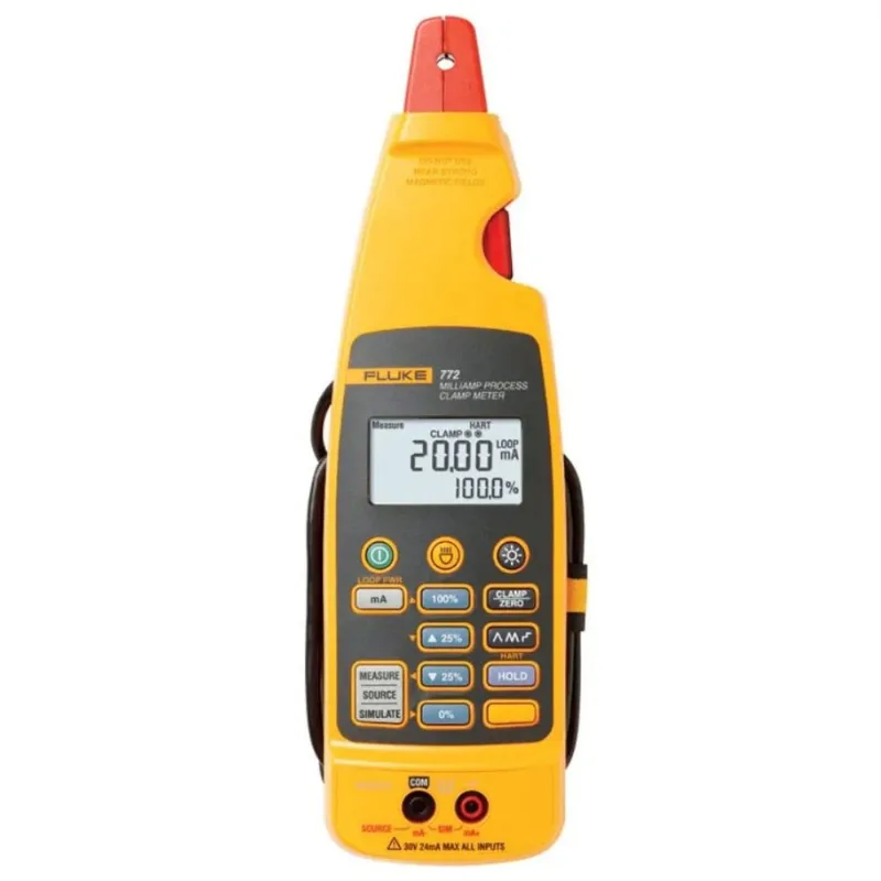 Alicate Miliamperímetro De Processo 772 4 a 20mA Fluke 3362352 3362352 PA