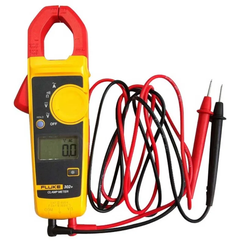 Alicate Amperímetro Fluke 302+ CAT III 600V Garra 30mm 4156257