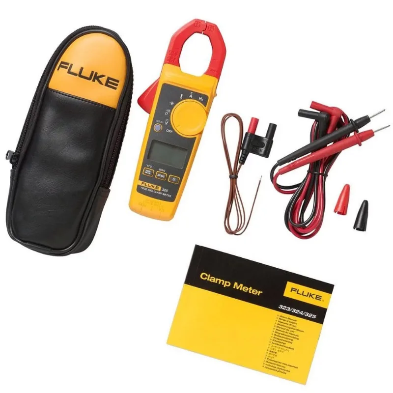 Alicate Amperímetro Fluke 325 True Rms 600v 400a Cat Iii + Bolsa 4227727