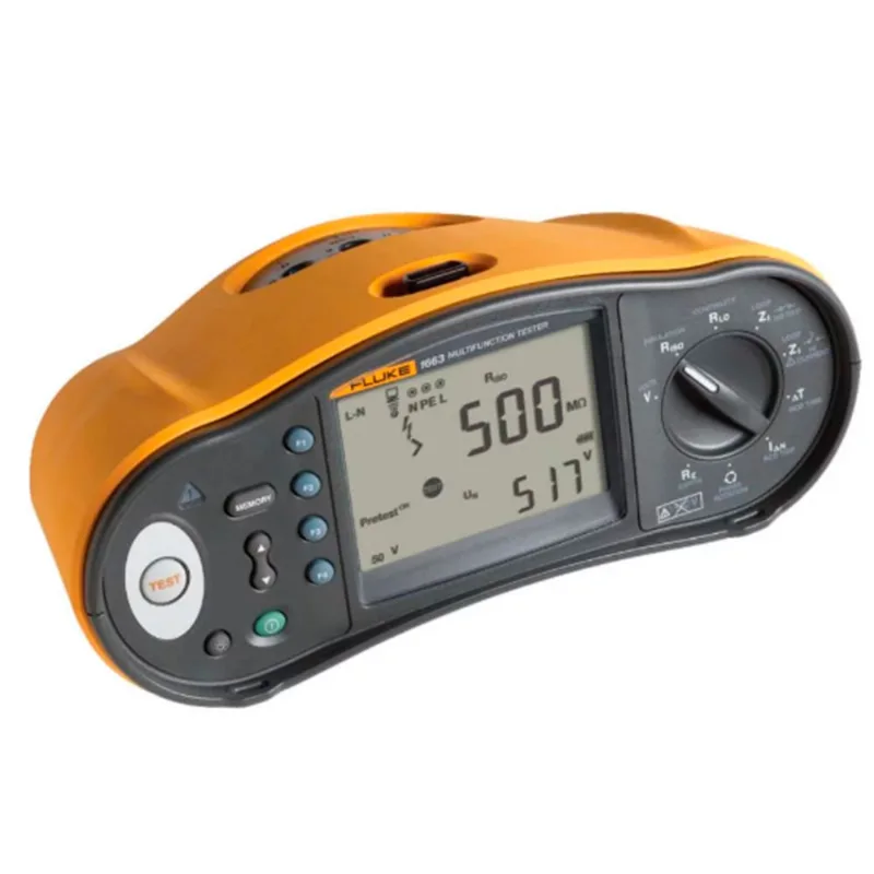 Testador de Instalações Elétricas Multifuncional Com RCD Tipo B CAT III/CAT VI Fluke 1663 4546980