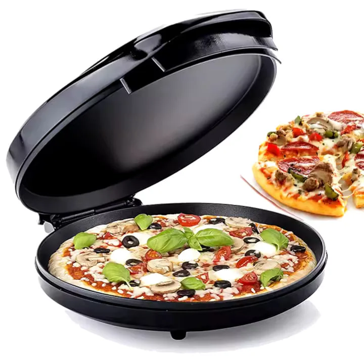 Super Maquina Elétrica De Pizza Broto Churrasco Hamburguer Tapioca Omelete 220v - Não Informado