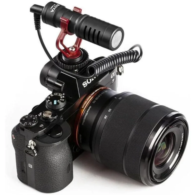 Super Microfone Condensador Boya P/tablets Celular Dslr