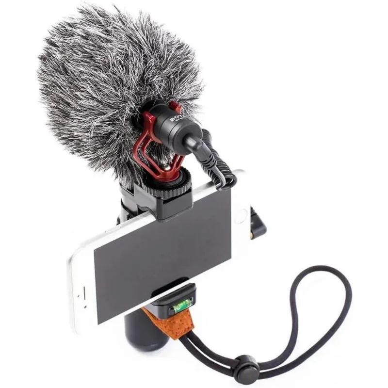 Super Microfone Boya Condensador By-mm1 Profissional