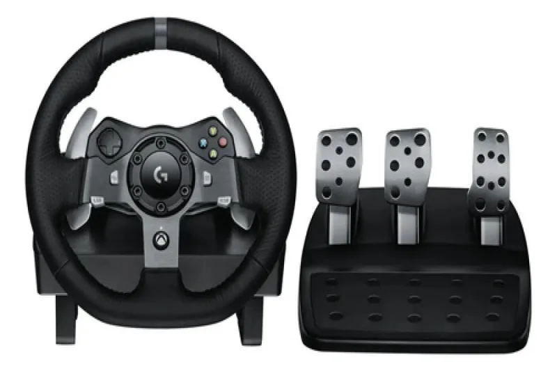 VOLANTE E PEDAIS PARA SIMULAÇÃO DE CORRIDA LOGITECH G G920 PARA XBOX E PC 941-000122 - logitech