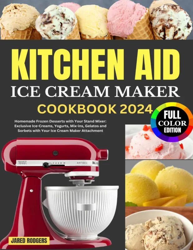 Livro De Receitas Kitchen Aid Ice Cream Maker, Anexo 2024 - Não Informado