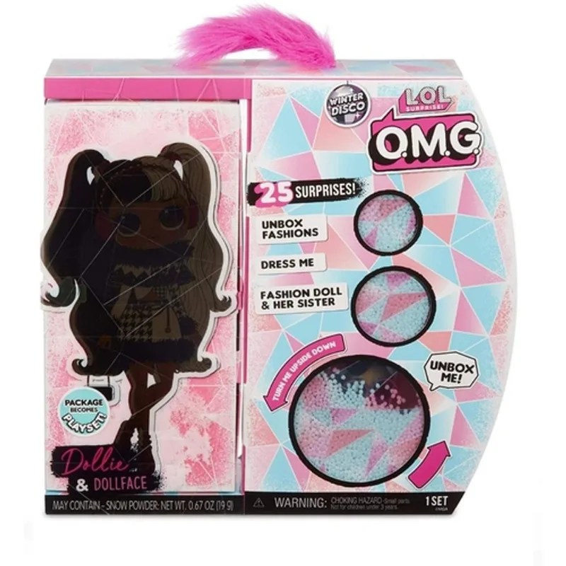 Boneca Lol O.M.G Winter Disco Dollie e Dollface - Candide 8935