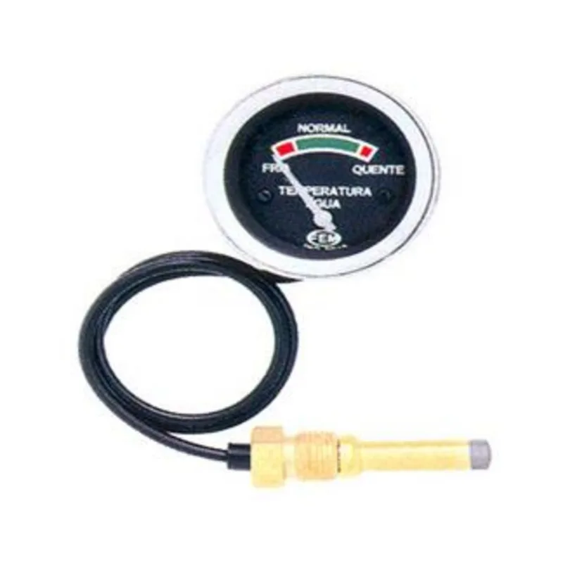 12M01087 Indicador De Temperatura De Água 1,90 Metros 52Mm Rosca M5/8X18 Escala Colorida 40 A 116O G