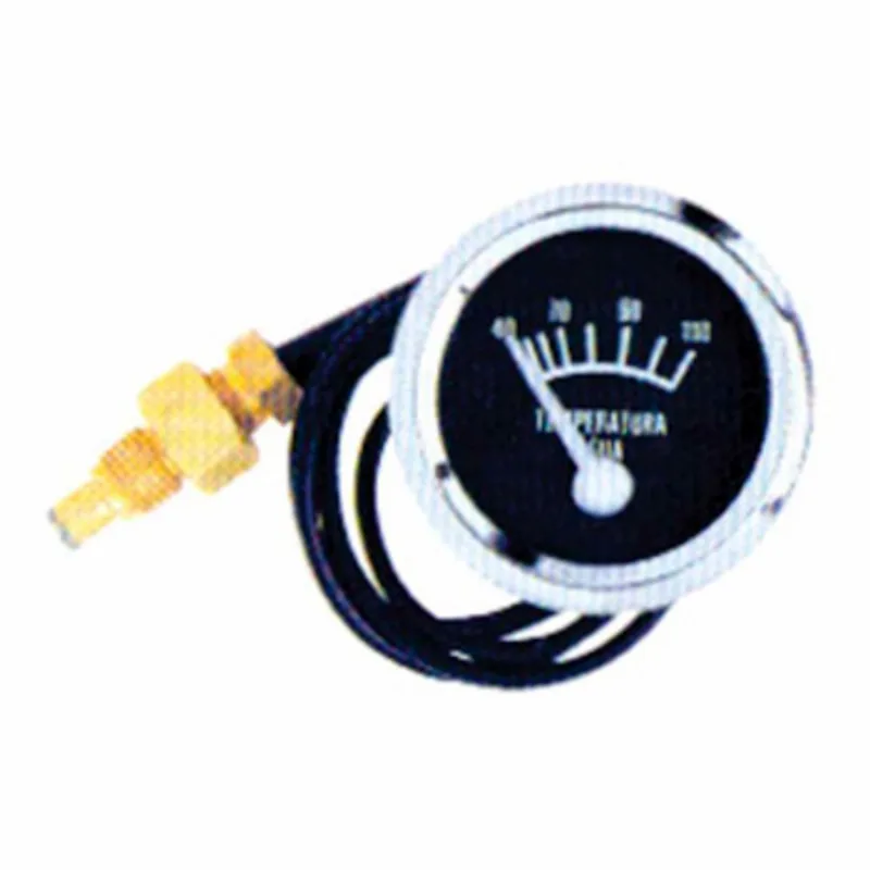 12M01170 Indicador De Temperatura De Água 4 Metros 60Mm Redondo Caminhão, Ônibus Tratores Rosca M14X1