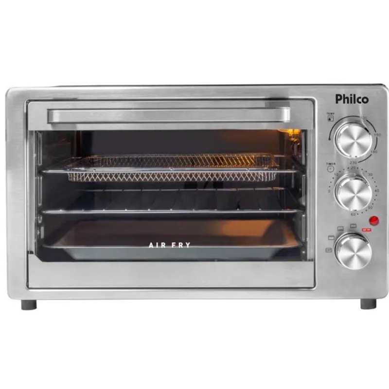 Reembalado Forno Elétrico Philco Air Fry PFE40I Inox 110V