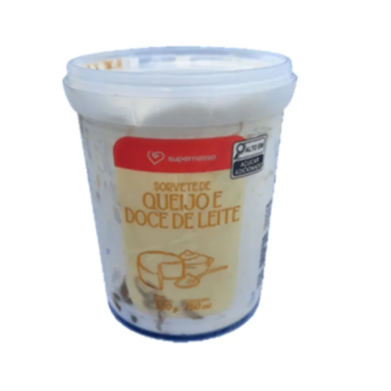 Sorvete Artesanal Supernosso Queijo Canastra 750ml - Supernosso