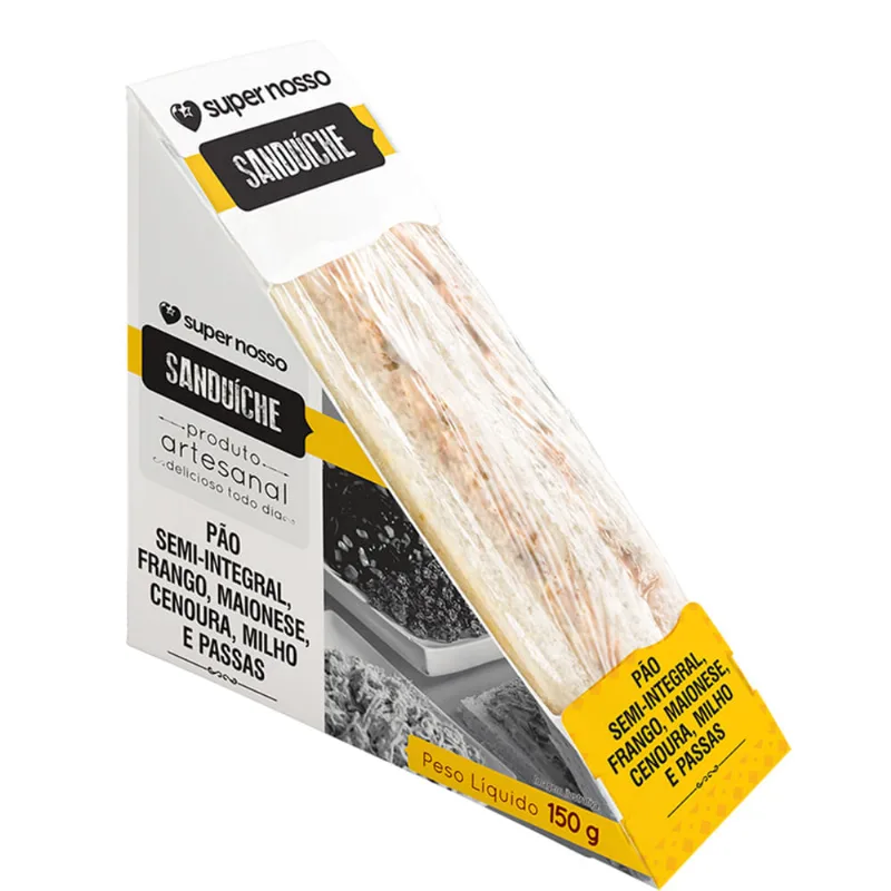 Sanduíche Frango com Passas Supernosso 140g