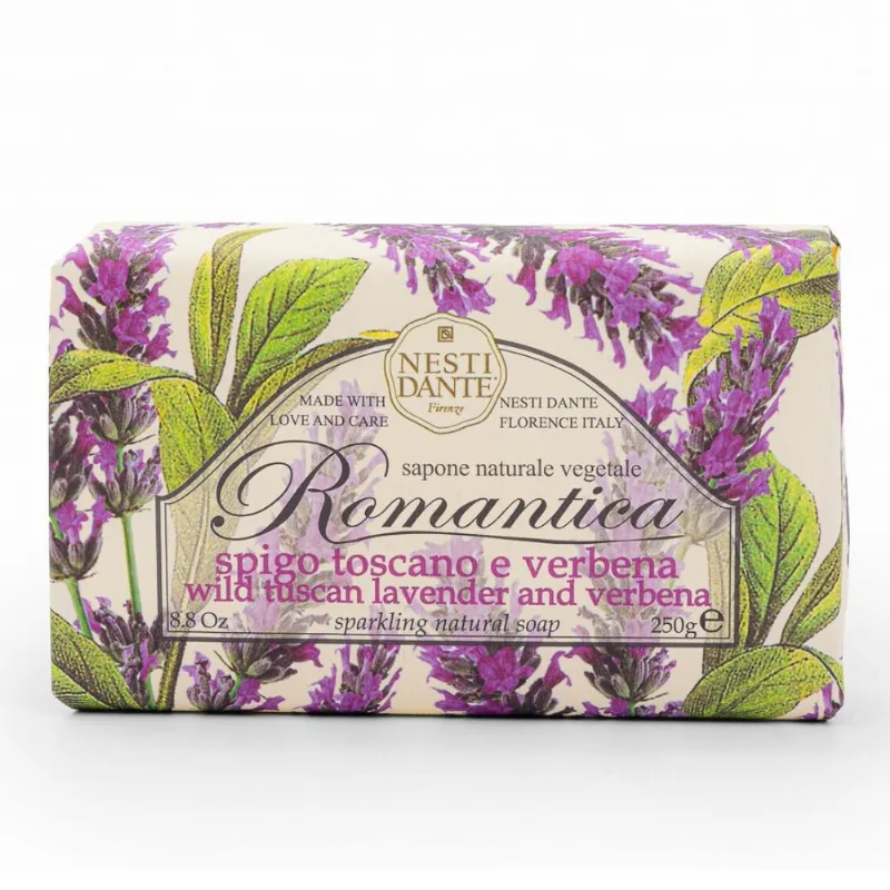 Sabonete em Barra Nesti Dante Romantica Lavanda Toscana E Verbena 250g