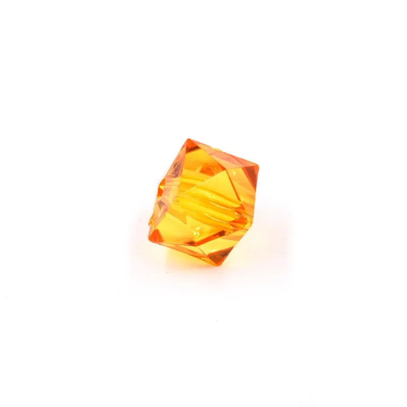 Quadrado Passante 16Mm Em Acrilico Com 500Gr 025 - Laranja 048