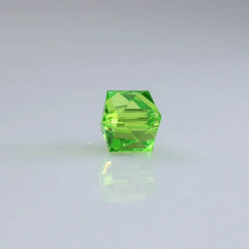 Quadrado Passante 12Mm Em Acrilico Com 500Gr 034 - Verde Bandeira 20