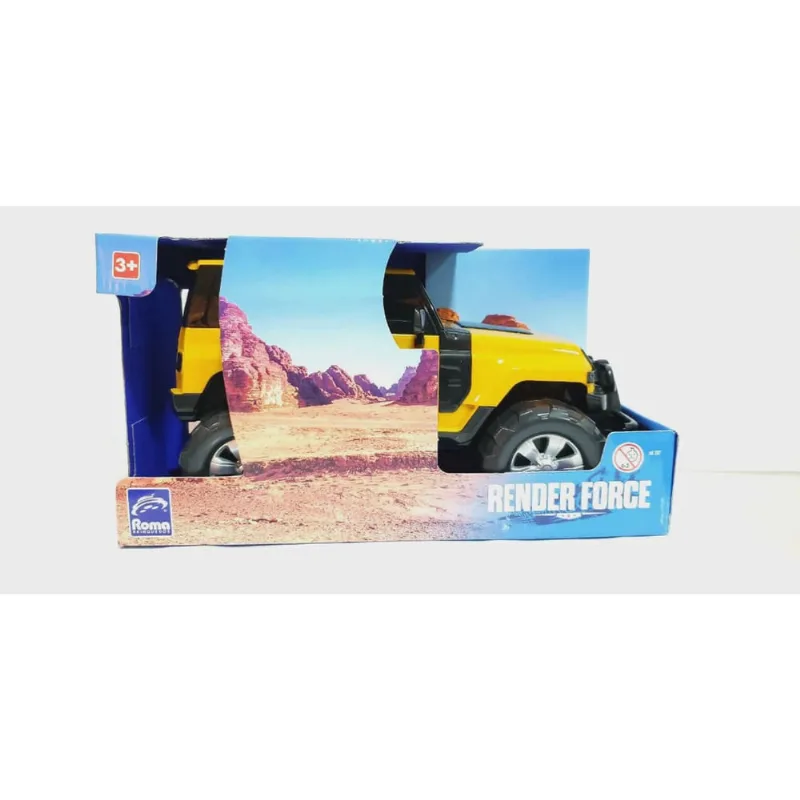 Carrinho - Render Force - Amarelo roma jensen