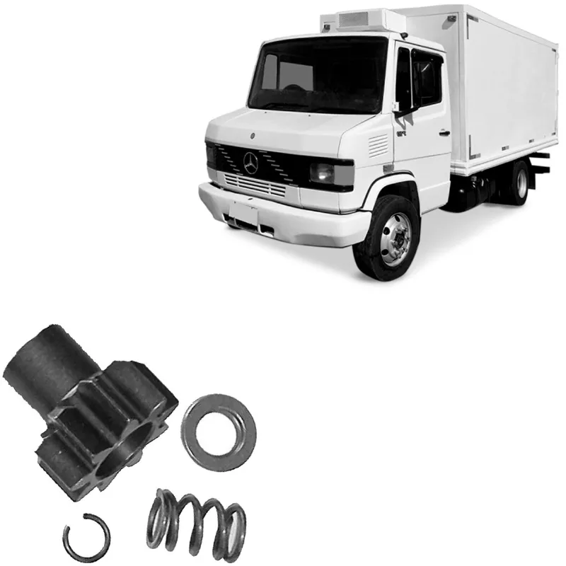 Kit Pinhão Bendix Mercedes-benz 710 712e 1418 12v Delco Remy