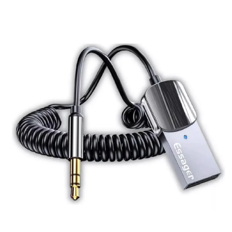 Kit 2 Audio Conversor Blueetoth 5.0 Para Carro
