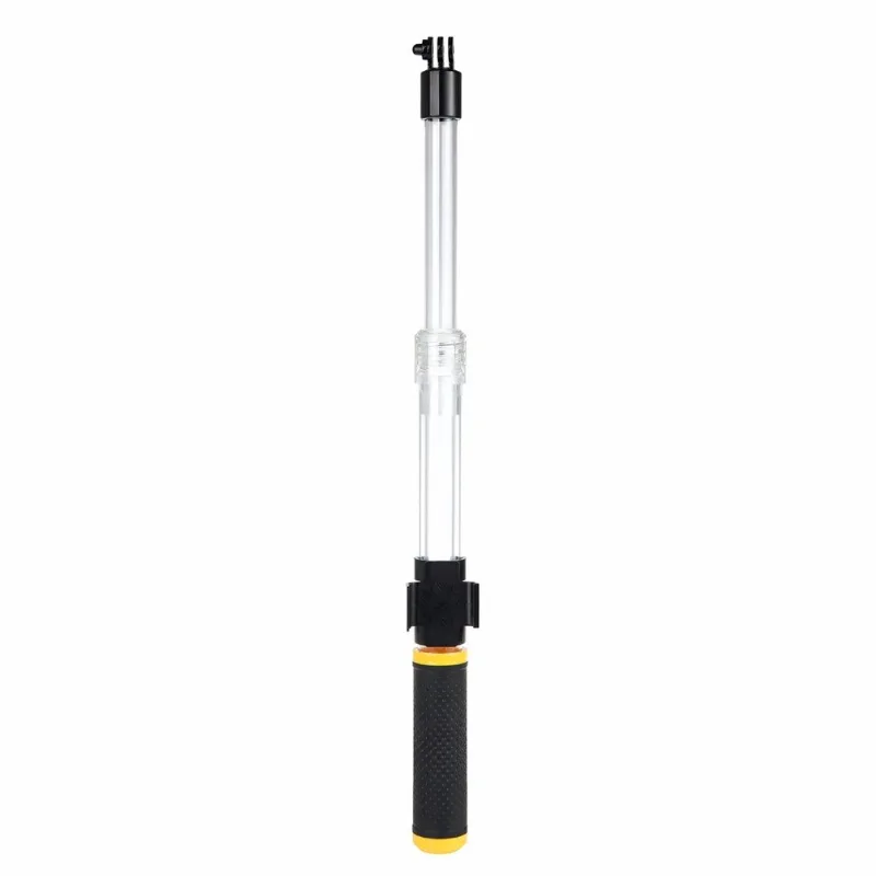 Bastão Extensor Flutuante Transparente Para Câmeras GoPro e Similares