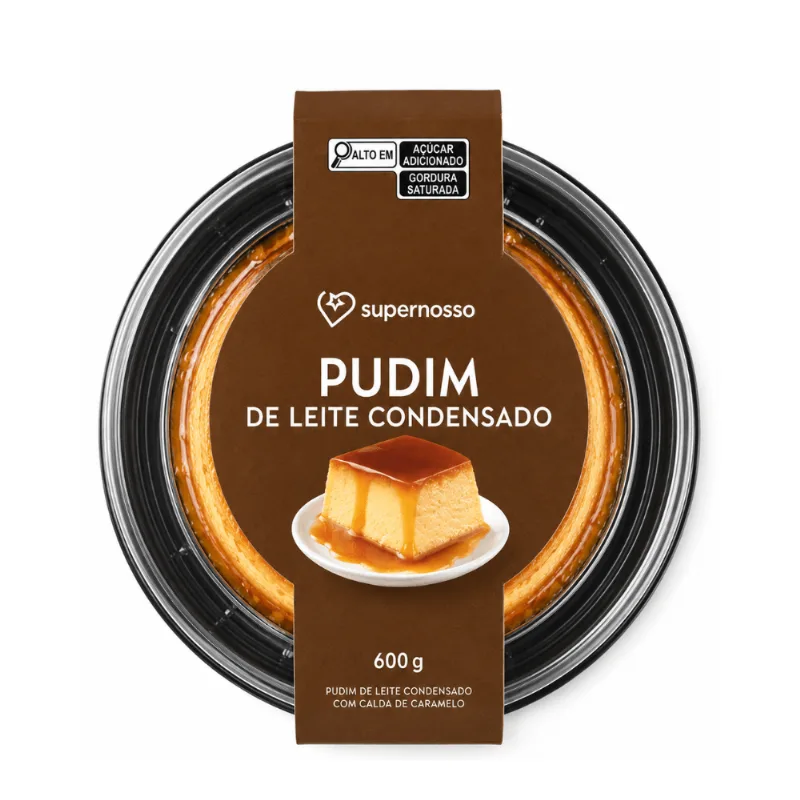 Pudim de Leite Condensado Supernosso 600g