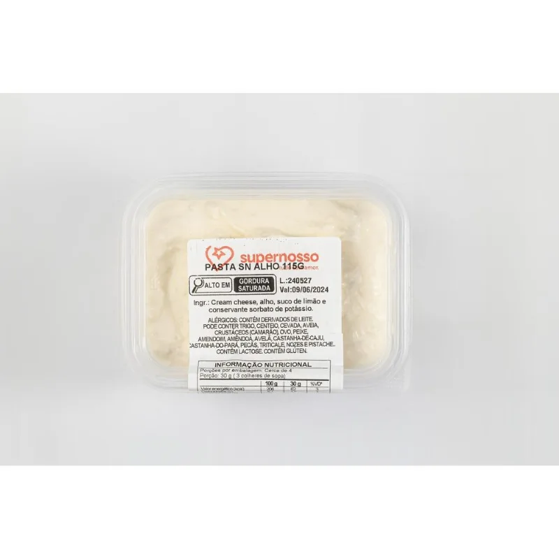 Pasta Supernosso Alho 115g