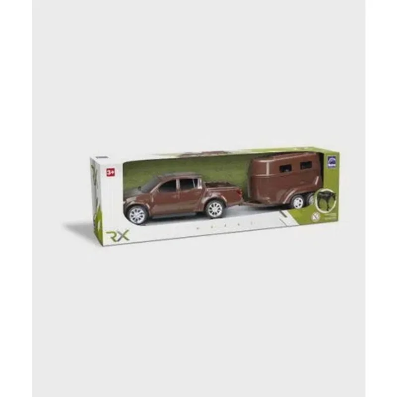 Pick-Up rx Haras com Trailer - Marrom - Roma Jensen roma jensen