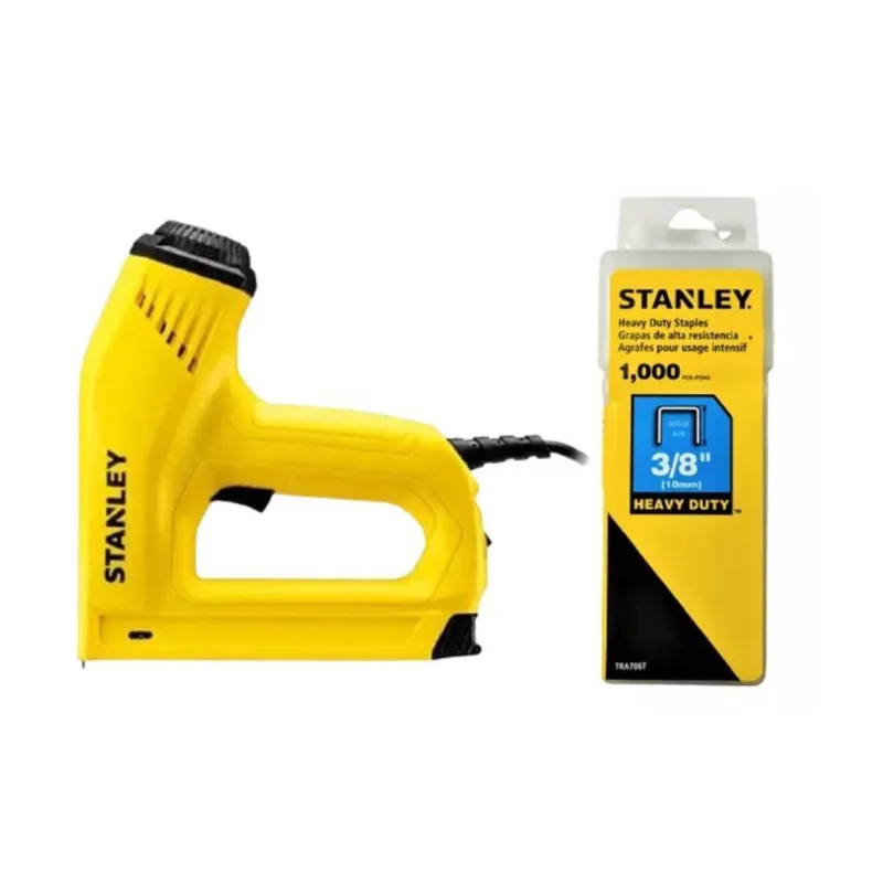 Pinador Grampeador Elétrico Stanley Tre550 E 1000 Grampo 3/8