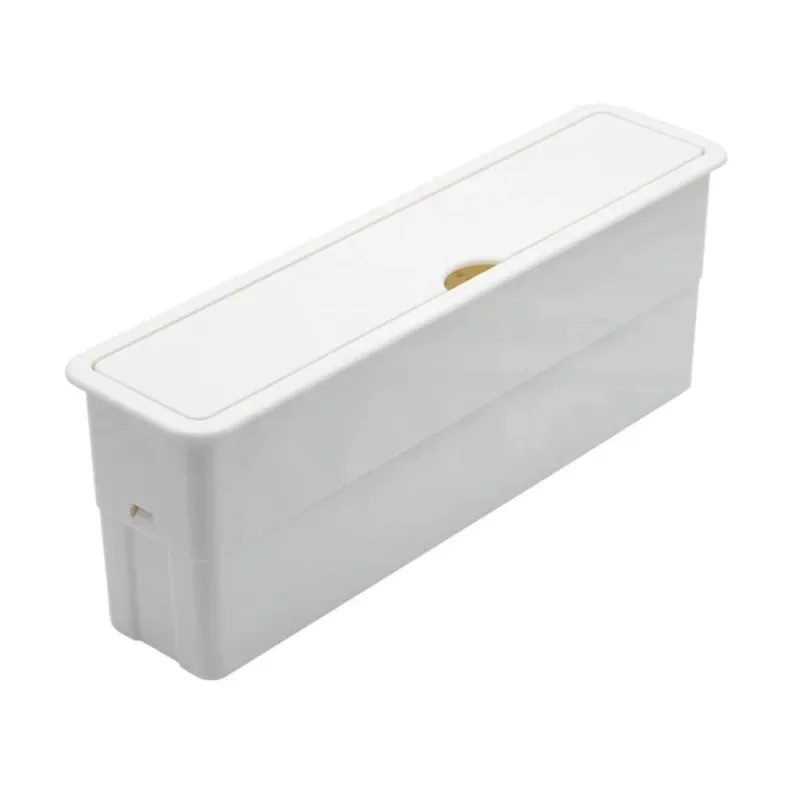 Caixa Embutir Mesa Móveis Sem Tomada Slim Com Fundo Branco - Não Disponível
