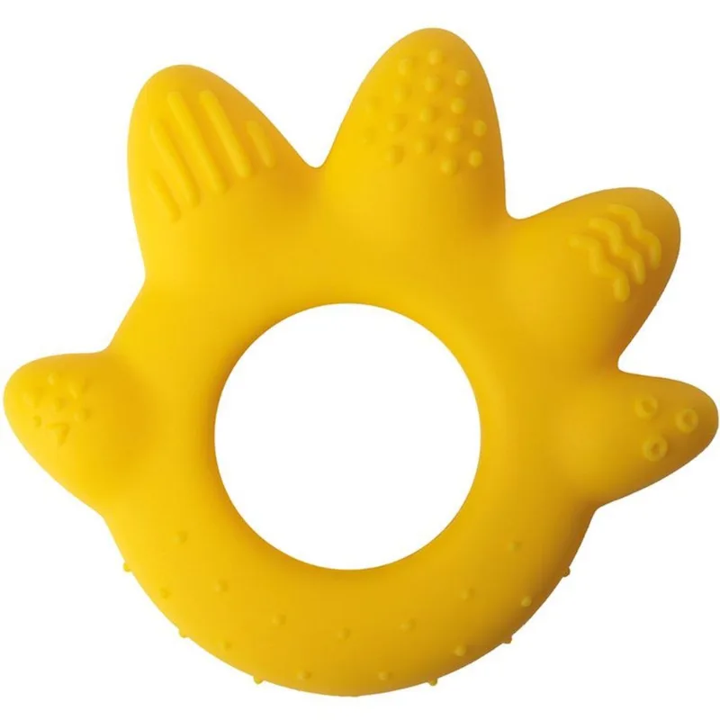 Maozinha Textura - Mordedor - Amarelo TOYSTER