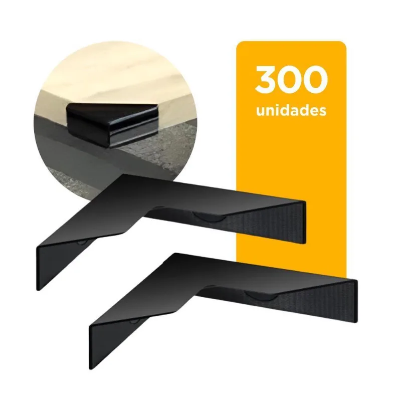 Cantoneira De Proteção 70x70x15x15mm - Kit Com 200 Uni