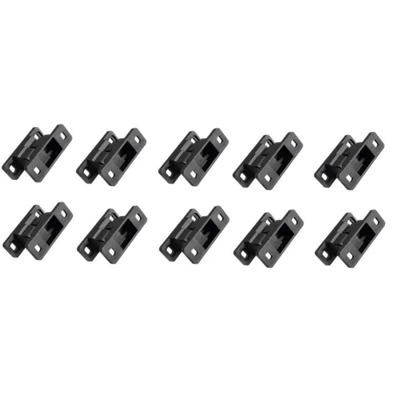 10 Dobradiças Plástica Peinel Elétrico Geladeira Freezer 6cm