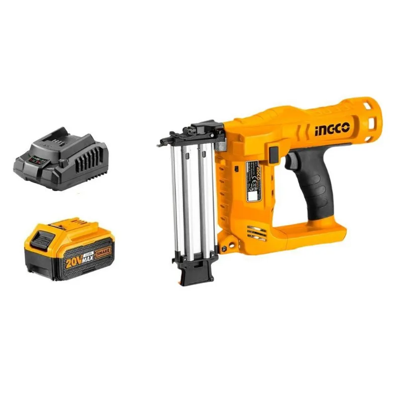 Pinador Pneumático 18ga Modelo F Com Bateria 4.0a Bivolt