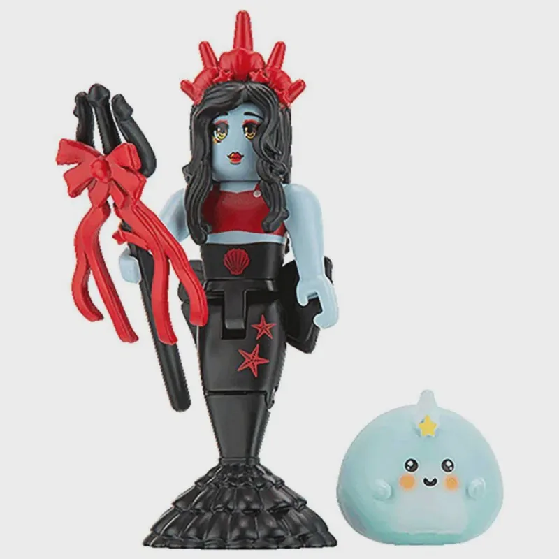 Boneco Articulado Roblox - Star Sorority: Dark Mermaid - Sereia sunny brinquedos