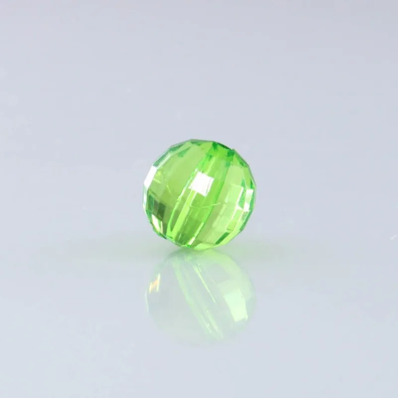 GLOBINHO PASSANTE 12MM EM ACRILICO COM 500GR 034 - Verde Bandeira 20