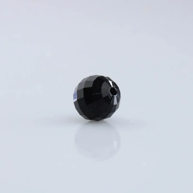 GLOBINHO PASSANTE 12MM EM ACRILICO COM 500GR 072 - Preto