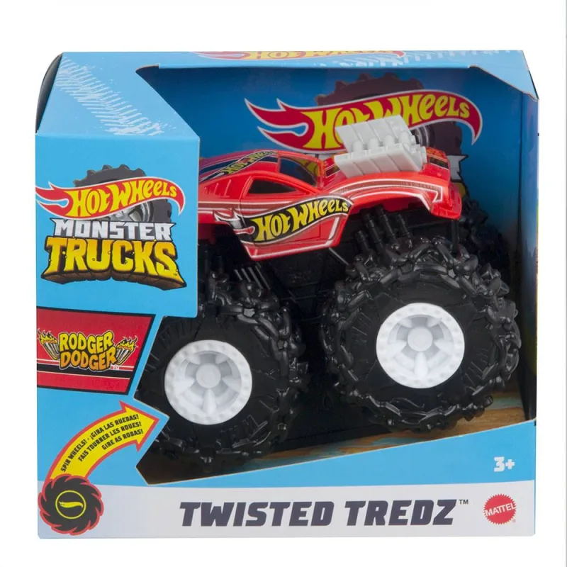 HW Monster Trucks Pneus - Vermelho MATTEL - Hot Wheels