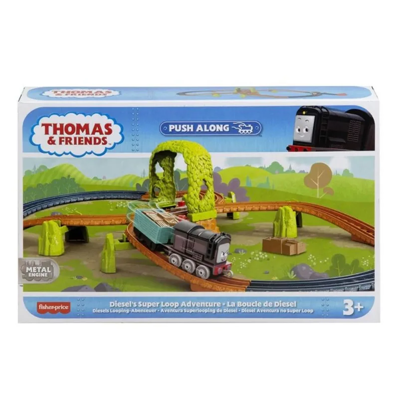 Pista - Conjunto Thomas e Seus Amigos - Cinza MATTEL