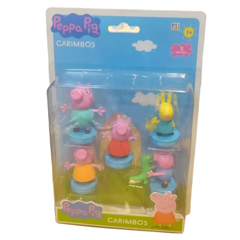 Carimbo - Peppa Pig Carimbos - Rosa MULTIKIDS