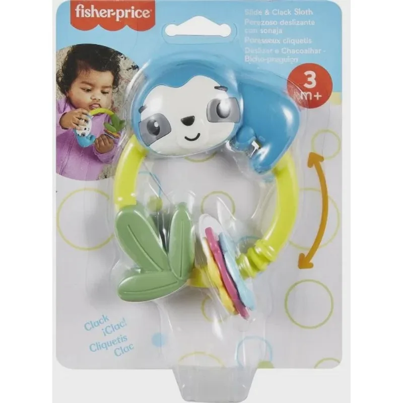 Chocalho - FisherPrice Baby - Preguica mattel