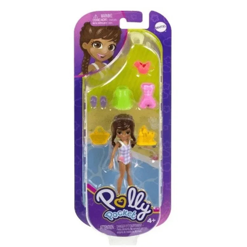 Boneca Polly Pocket - Moda 5 Praia mattel