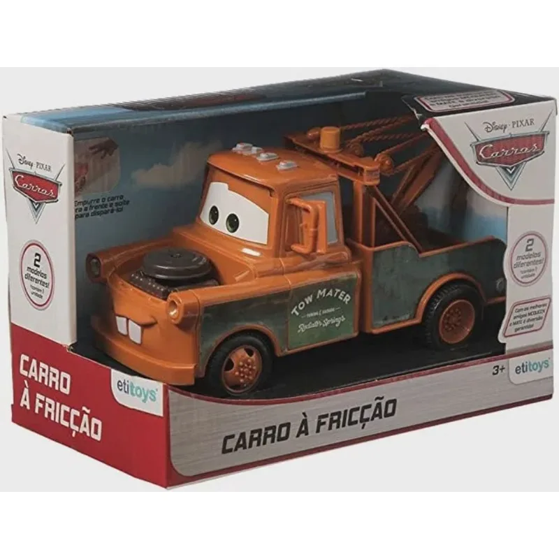 Carrinho - Tow Mater Mate - Corrida Friccao etilux