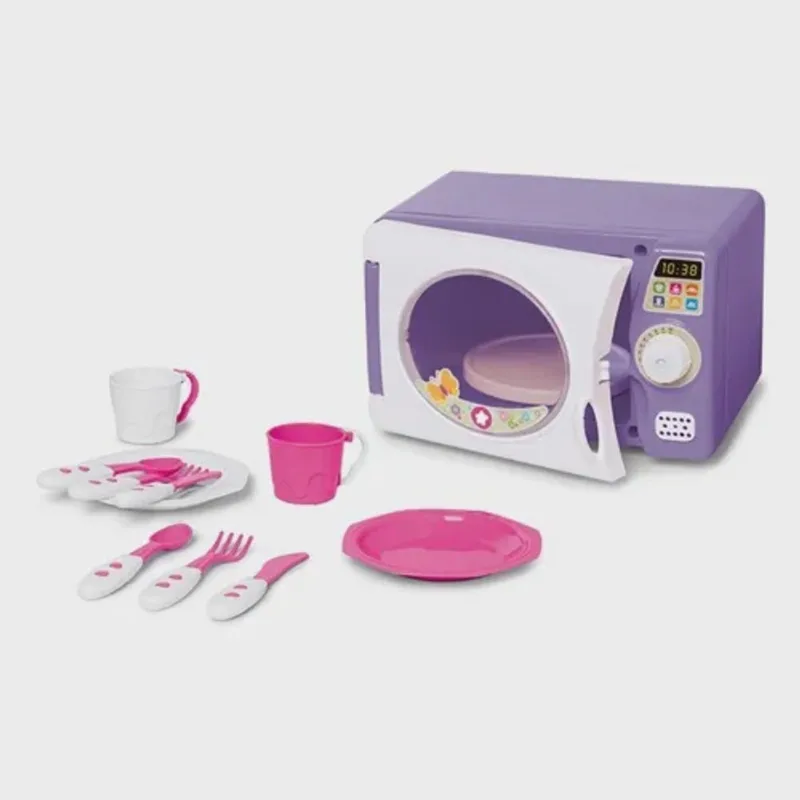 Micro-ondas - Tateti Infantil Com Som - Roxo - 346 - ta te ti industria E