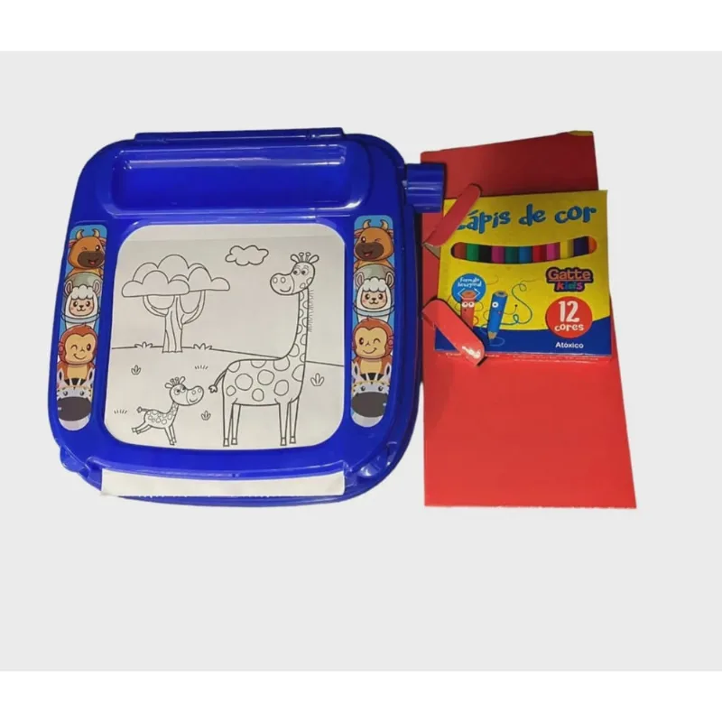 Mesa - Mesinha Para Pintar Azul bstoys