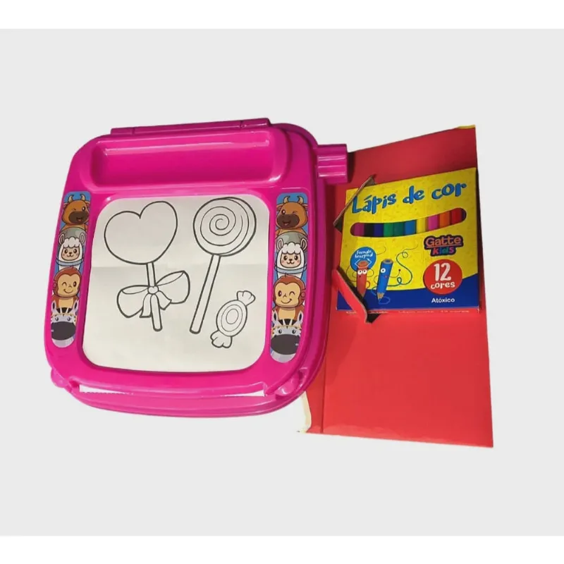Mesa - Mesinha Para Pintar Pink bstoys